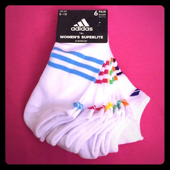 adidas Accessories Only 6pk Adidas Womens No Show Socks 6pk Poshmark